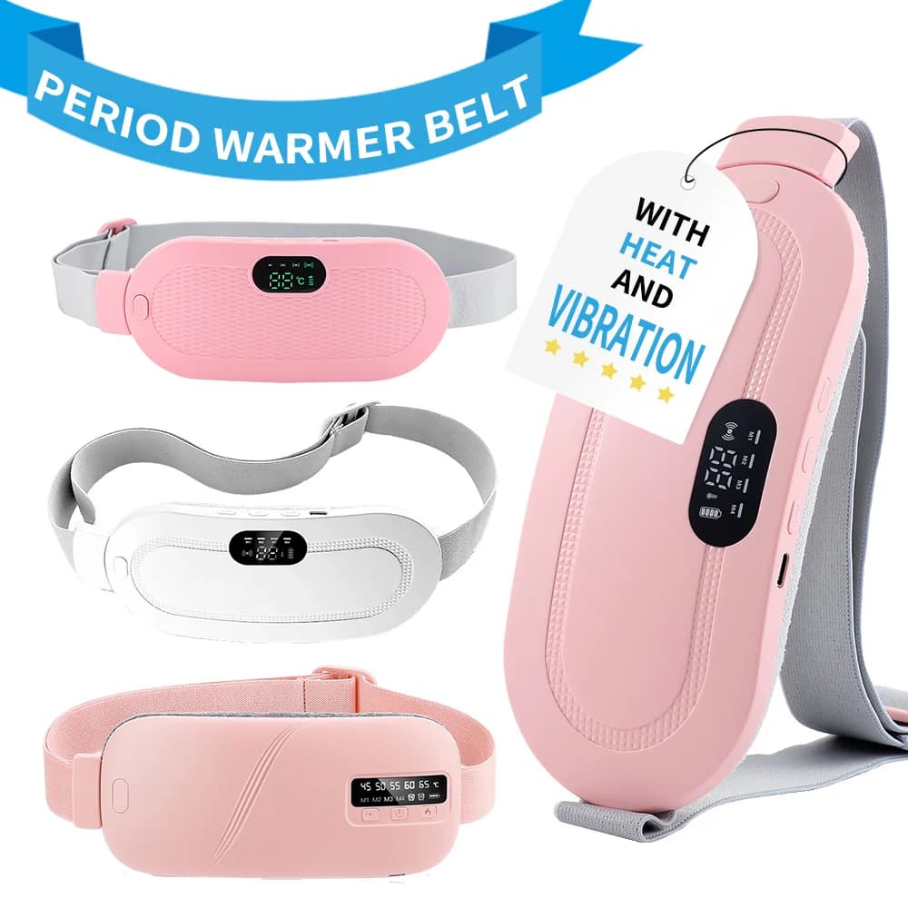 electric heating pad belt for menstrual cramps — image 1