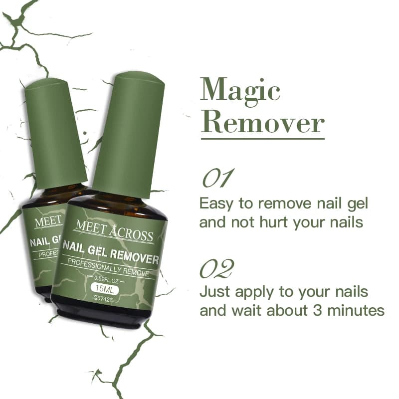15 ml bottle of Magic Fast nail gel polish remover — image 5