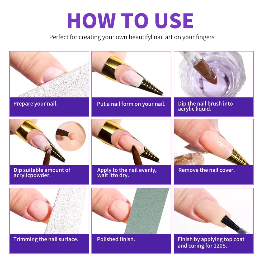 Limegirl nail acrylic liquid monomer bottle 120ml — image 5