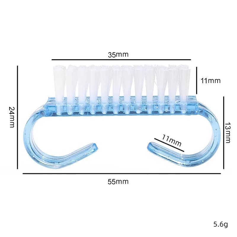 mixed color plastic nail art brush set — image 6