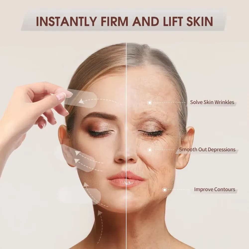 V-shape transparent face lifting adhesive tape — image 6