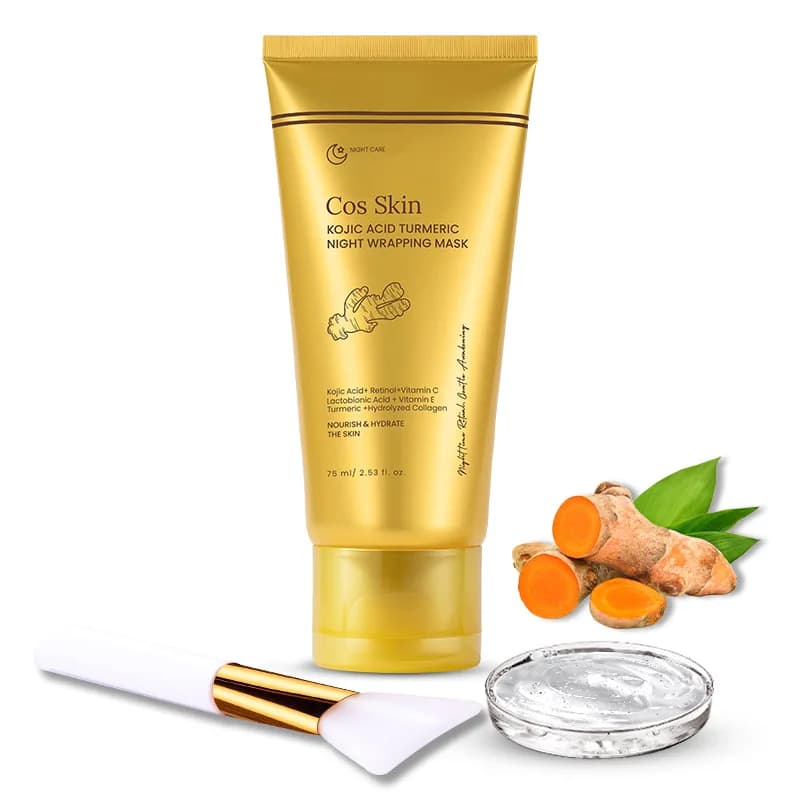Kojic acid turmeric overnight peel-off mask tube — image 8