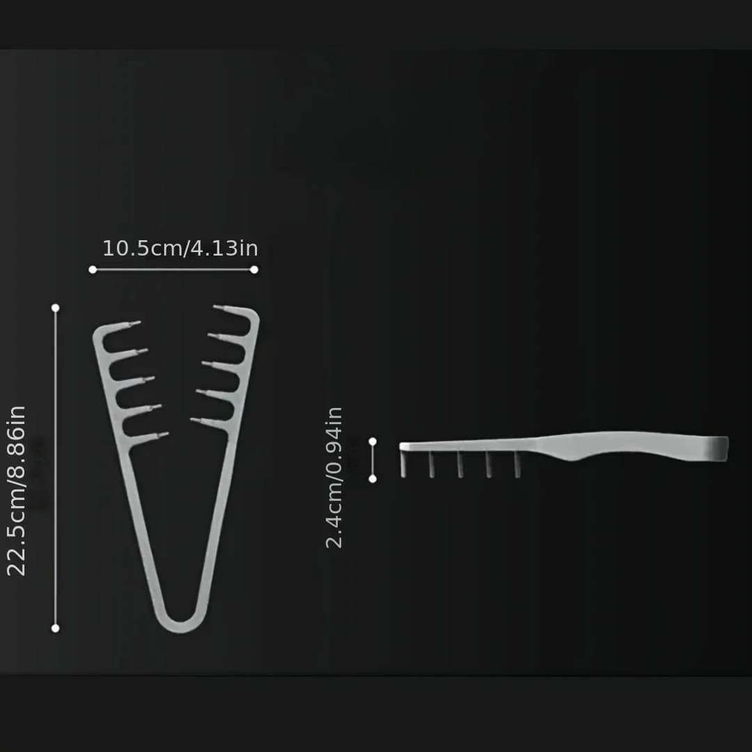 wide-tooth volumizing hair styling comb — image 6