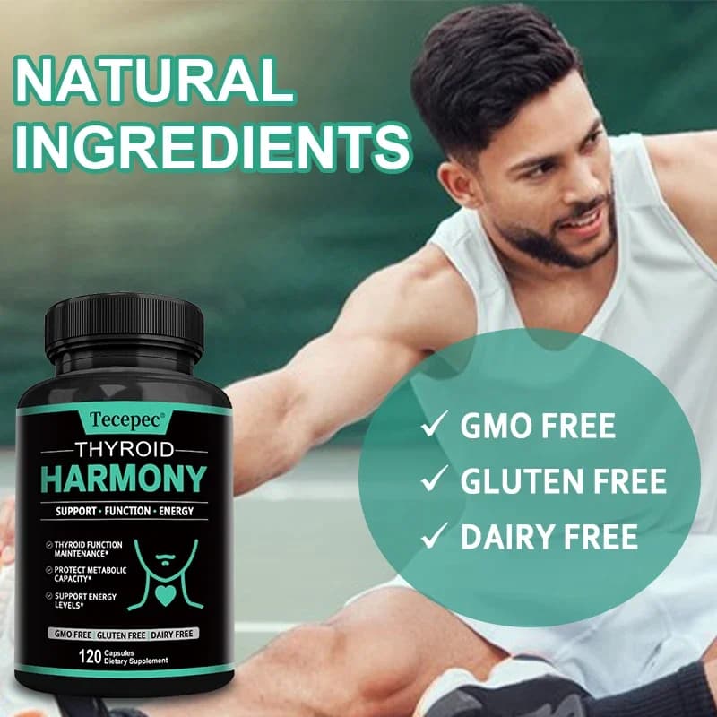 Thyroid support capsules bottle — image 3