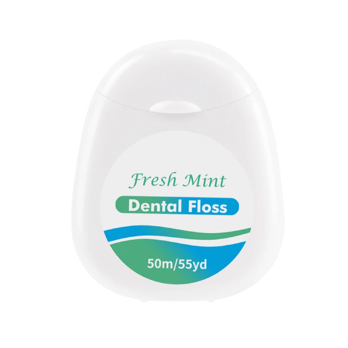 white box of mint dental floss roll — image 6