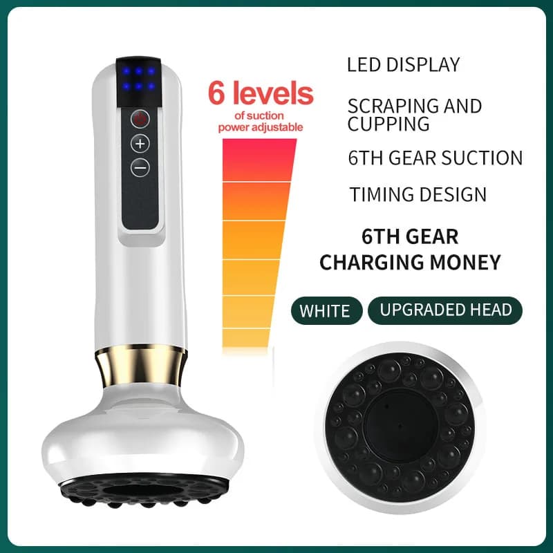 electric cupping massager with six suction cups — image 8