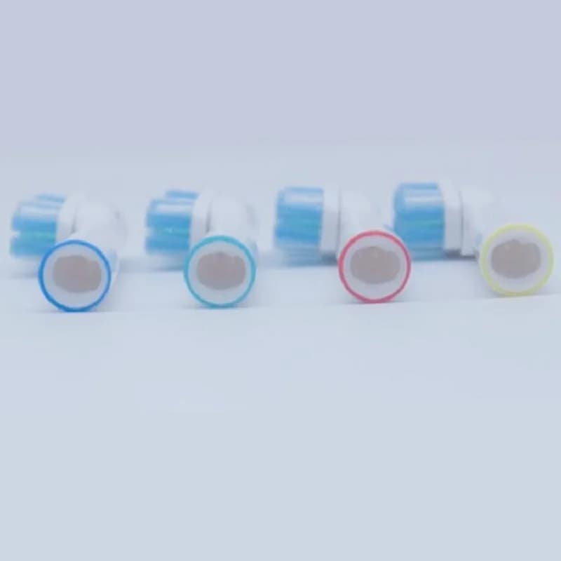 Four replacement brush heads for Oral‑B Dual Clean electric toothbrush — image 5