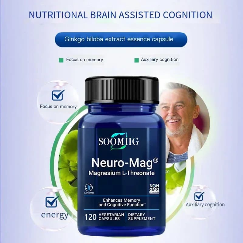bottles of magnesium threonate capsules — image 4