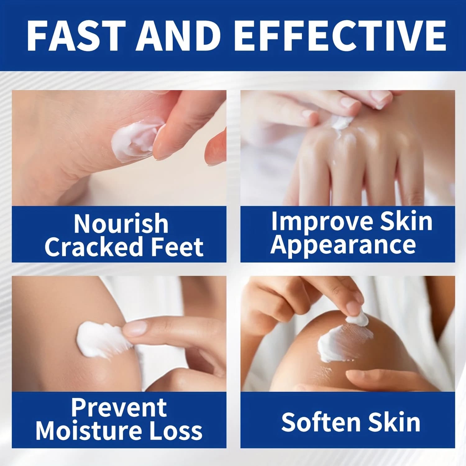 Urea 60% hand and foot cream tube with tea tree oil — image 5