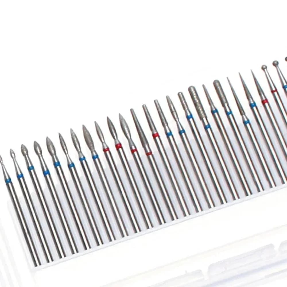 30-piece diamond burr nail milling set — image 4