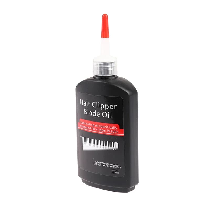 bottle of hair trimmer lubricant oil — image 1