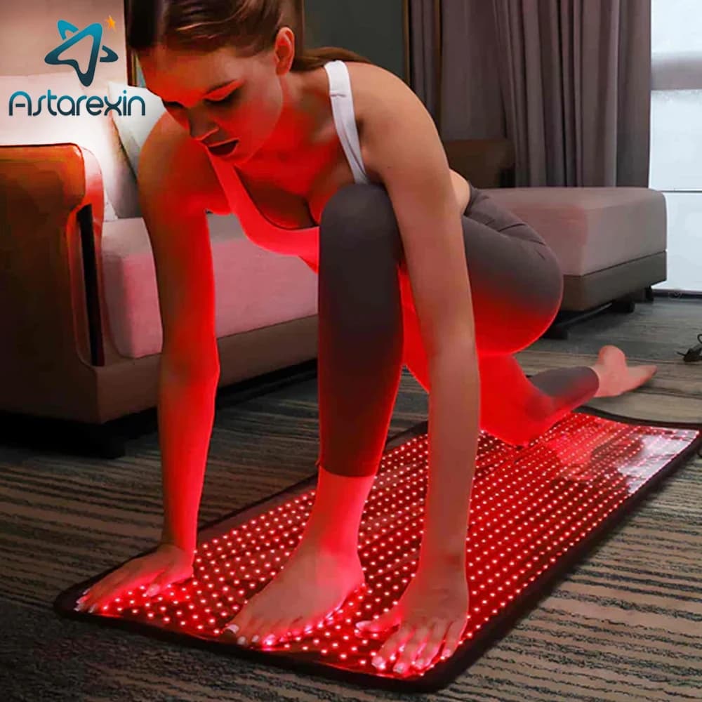 Red Light Therapy Heating Pad – 850nm for Waist, Back & Shoulders