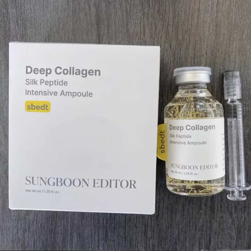 Silk collagen peptide ampoule serum bottle — image 4
