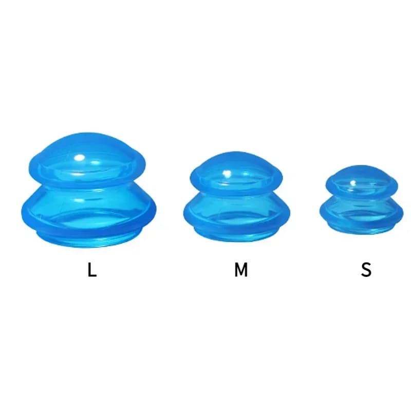 silicone suction massage cups set — image 7