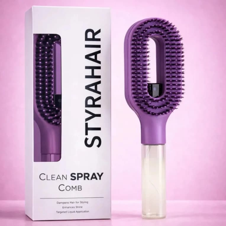 dual-spray massage comb for scalp — image 7