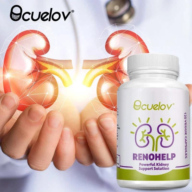 All natural kidney support supplement bottle — image 3