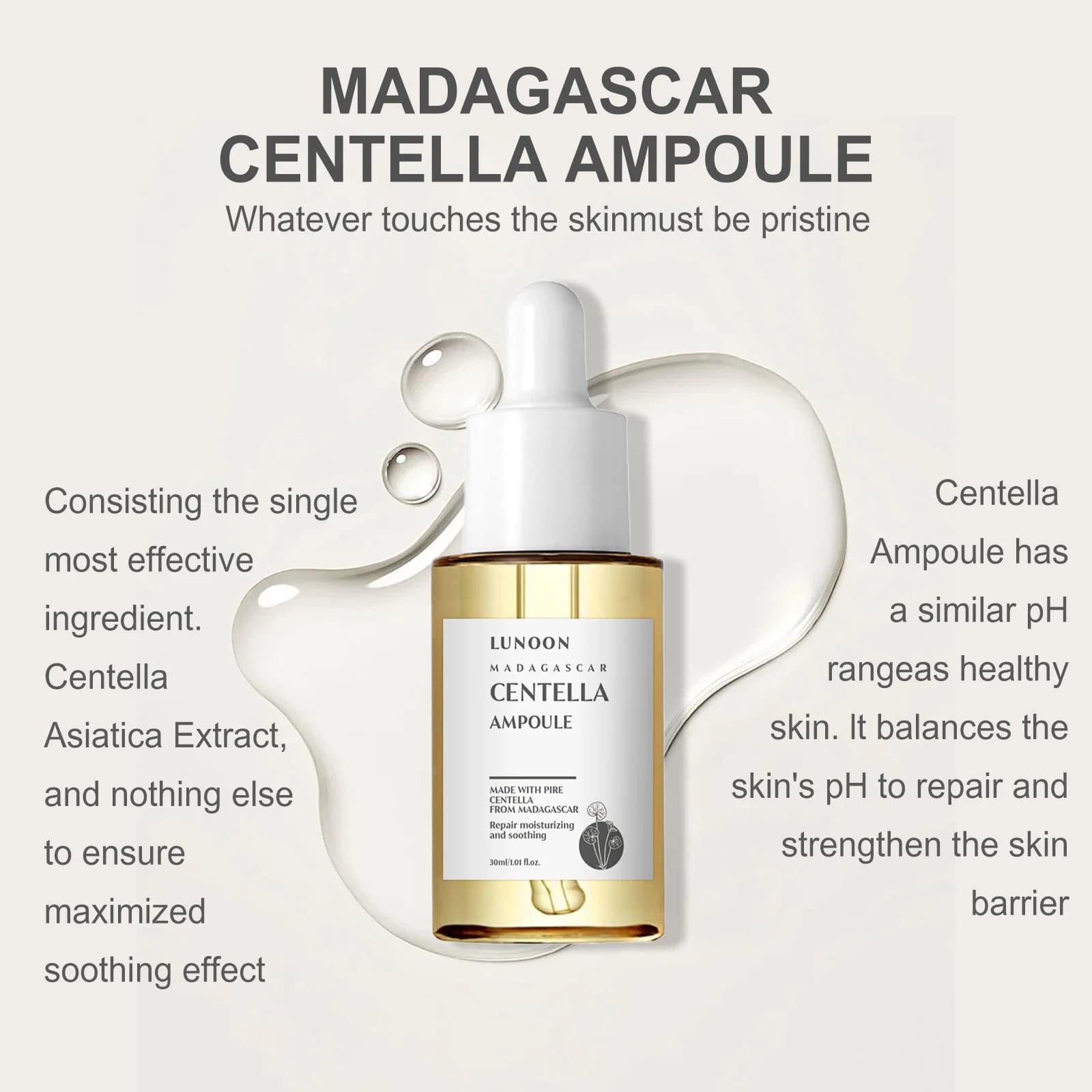 facial barrier serum with centella asiatica — image 5