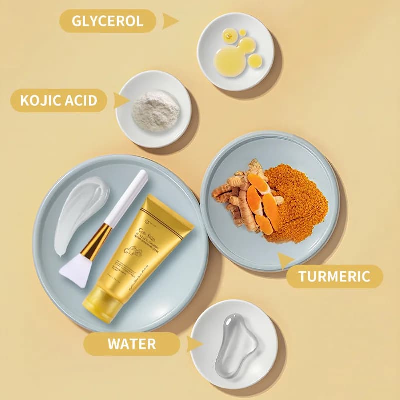 Kojic acid turmeric overnight peel-off mask tube — image 5