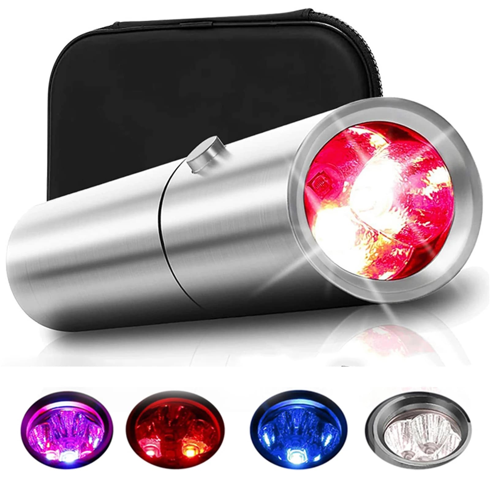 Red Light Therapy Wand – 5 Wavelengths (900nm) for Acne Relief