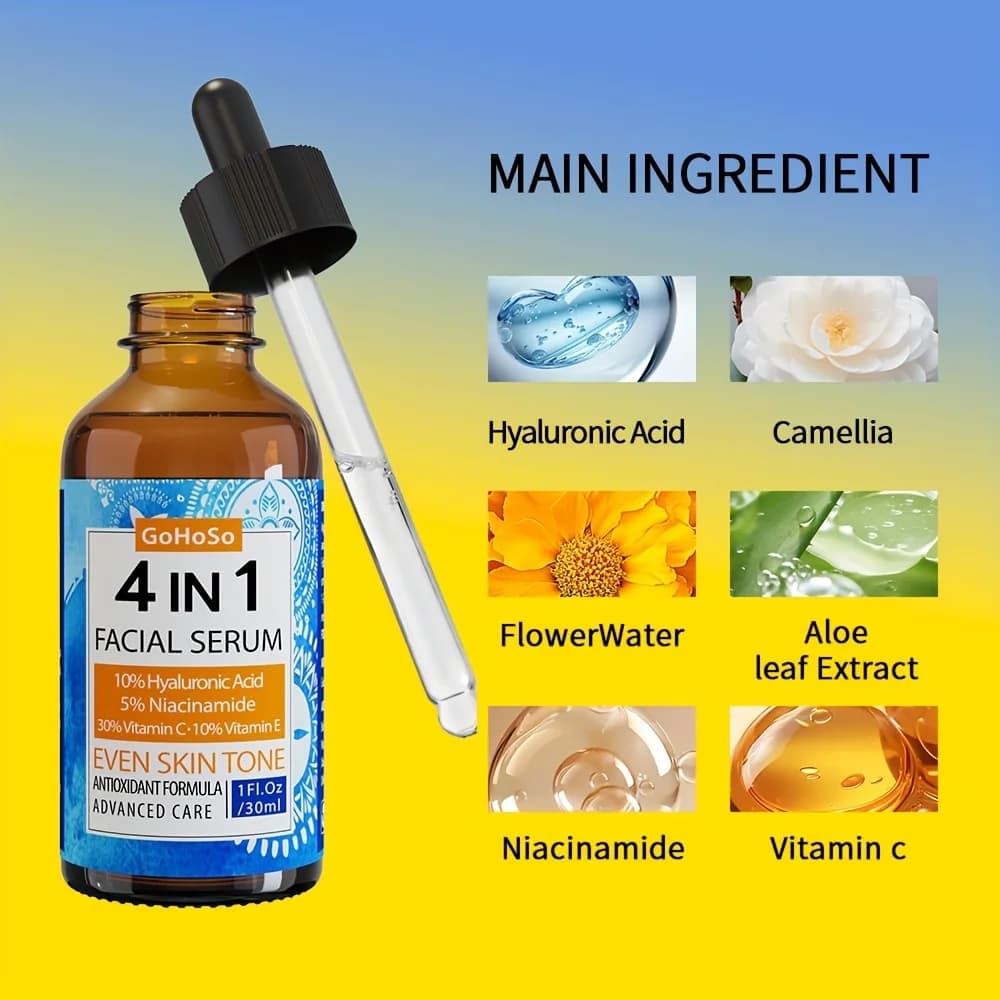 Envisha 4-in-1 face serum bottle — image 2