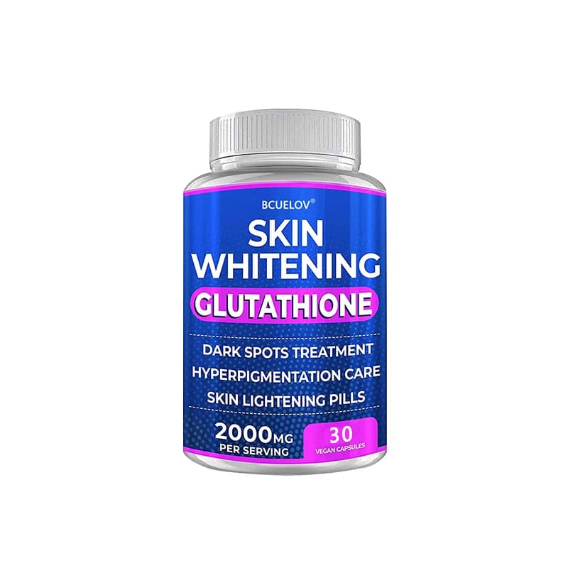 Turmeric bearberry glutathione skin support pills bottle — image 8