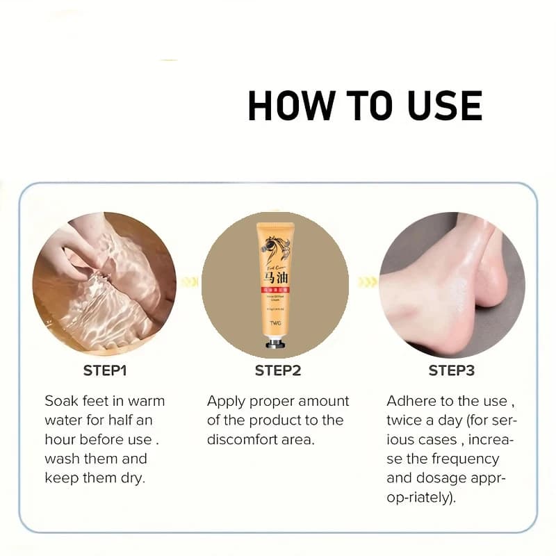 Ma You Qing moisturizing foot cream tube — image 6