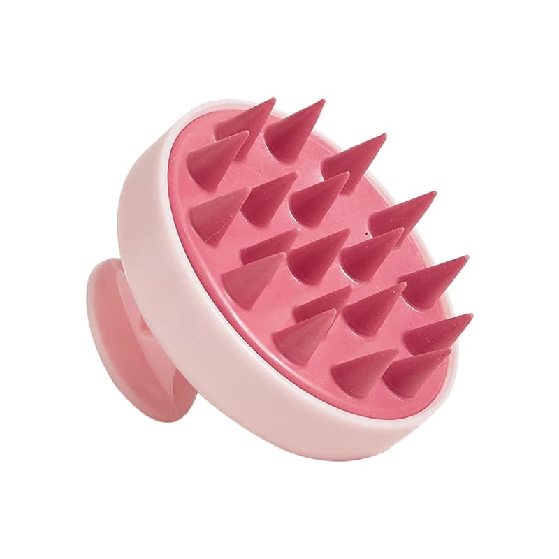 silicone scalp massage brush with flexible bristles — image 7