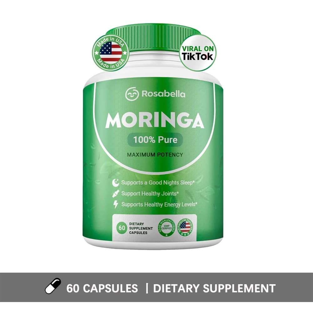 bottles of pure nutrient moringa capsules — image 7