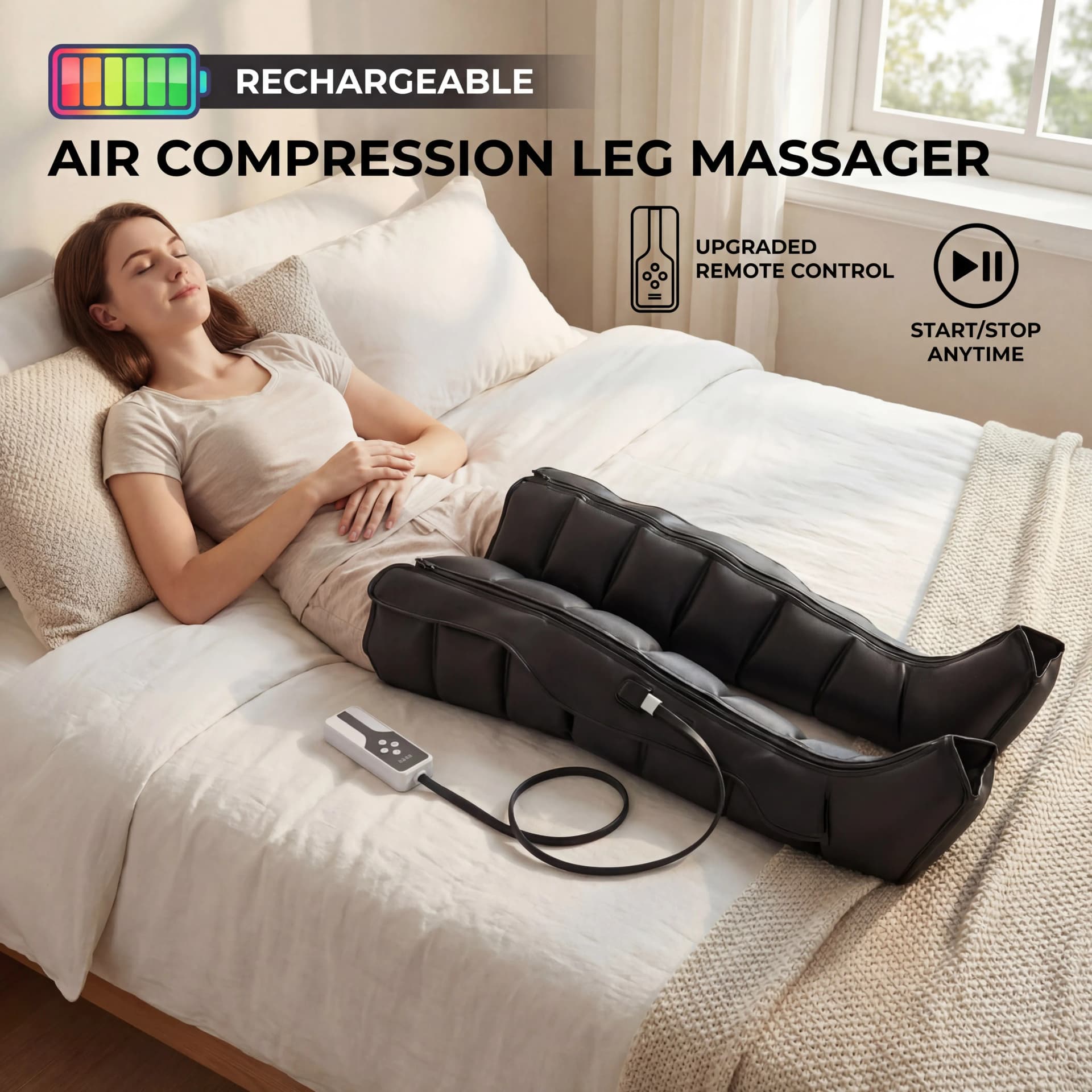 Airwave pressure massager with adapter — image 8