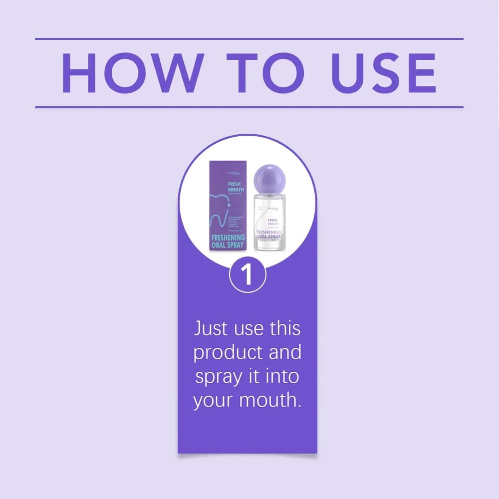 travel-sized mint oral spray bottle — image 5