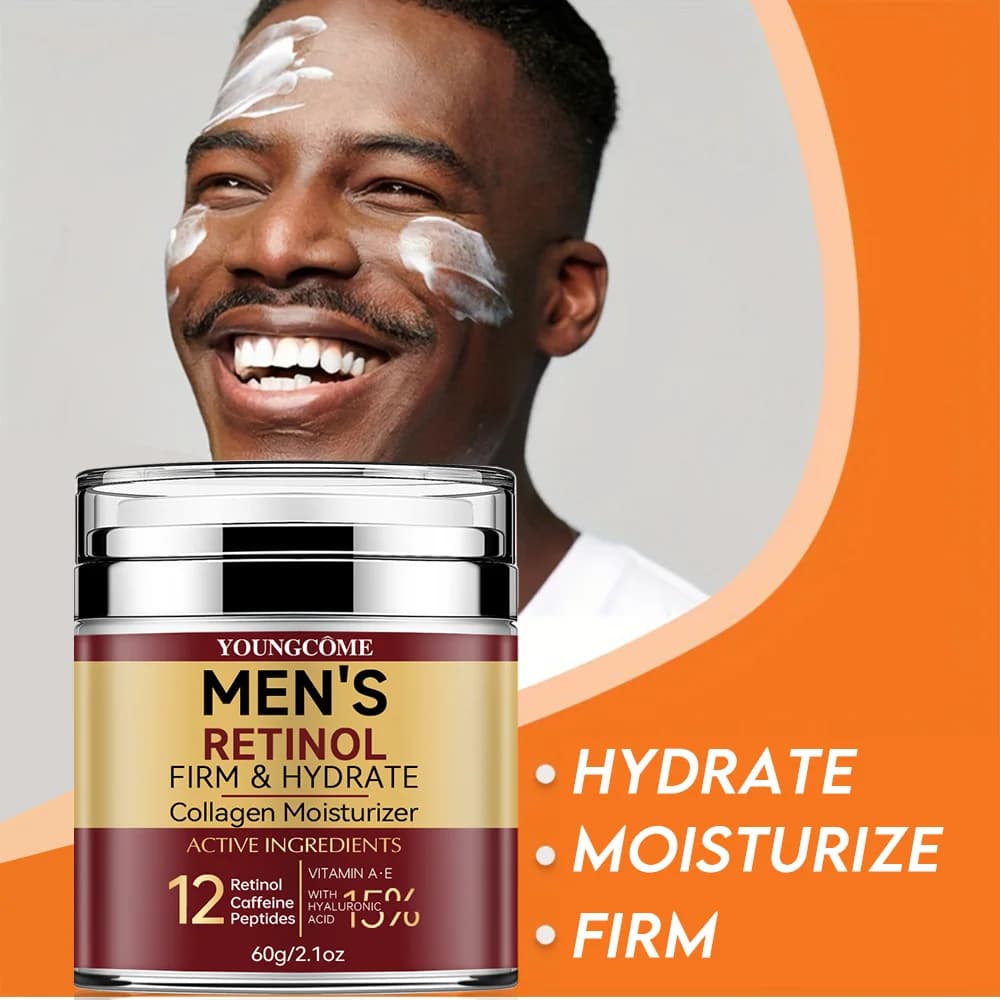 Retinol firming face cream for men — image 4