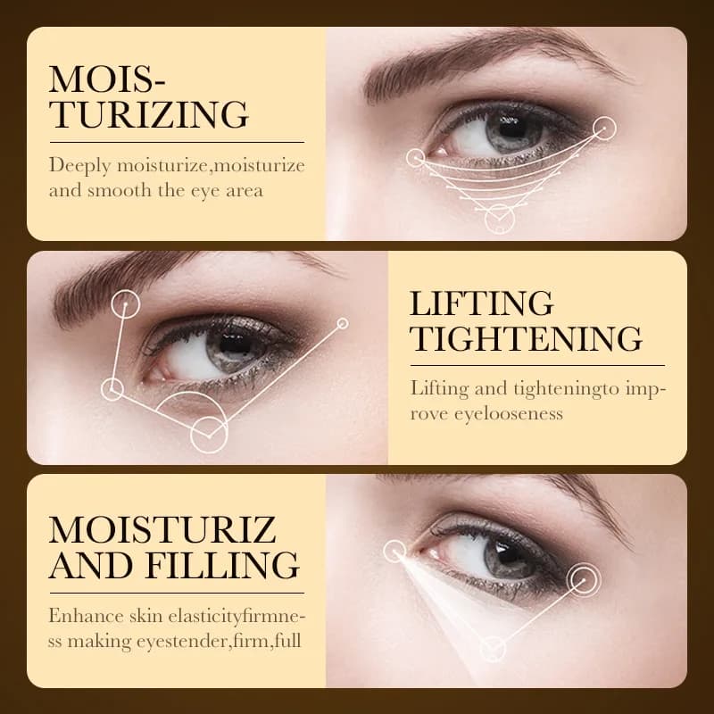 jar of 24k gold hyaluronic acid eye cream — image 3