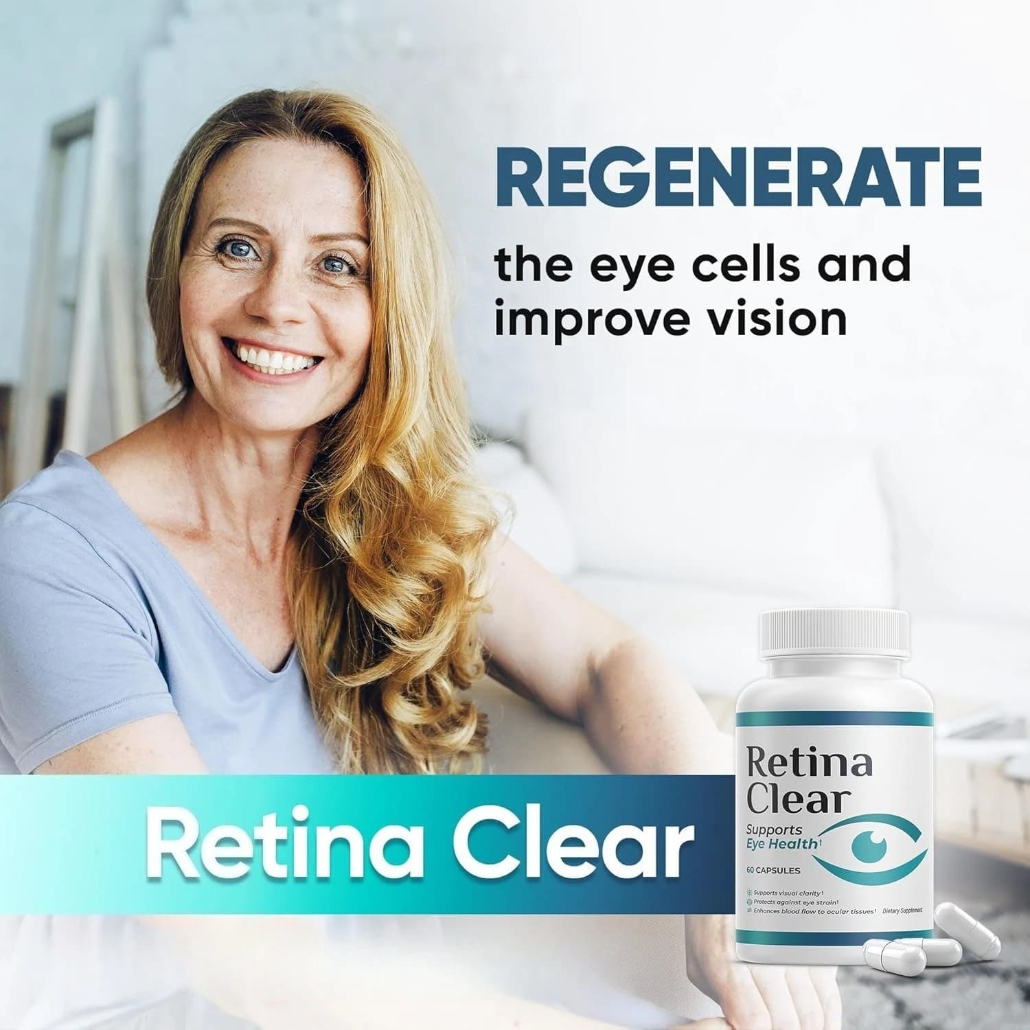 bottle of eye health supplement with lutein and zeaxanthin — image 4
