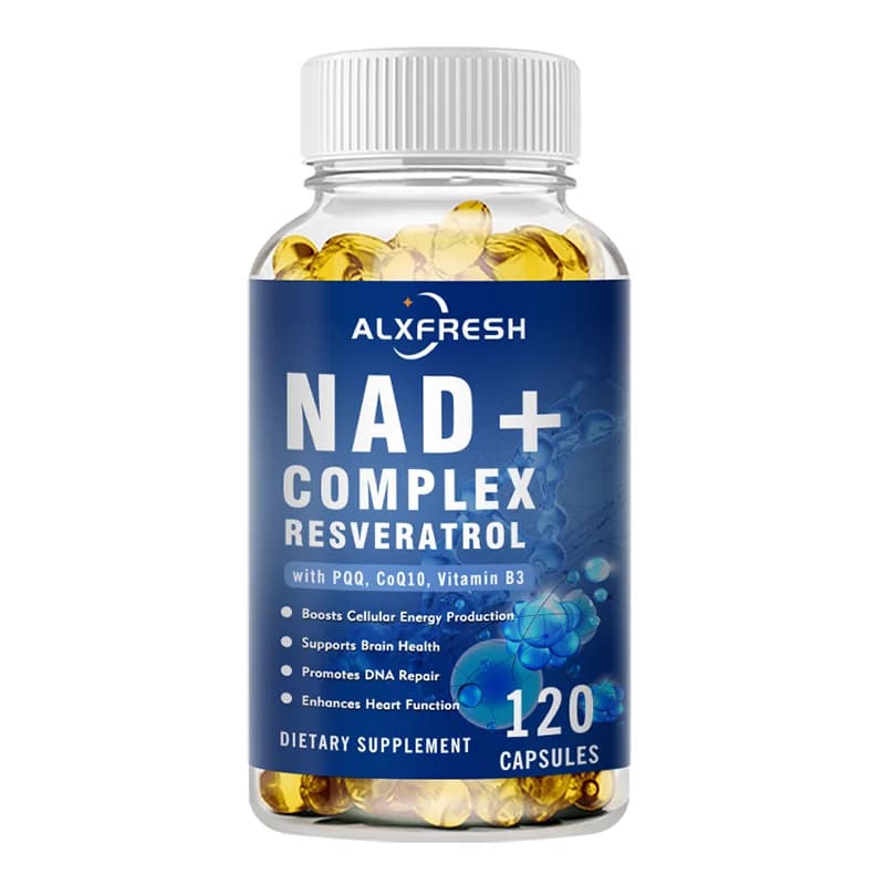 bottles of extra strength NAD supplement with resveratrol and coq10 — image 8