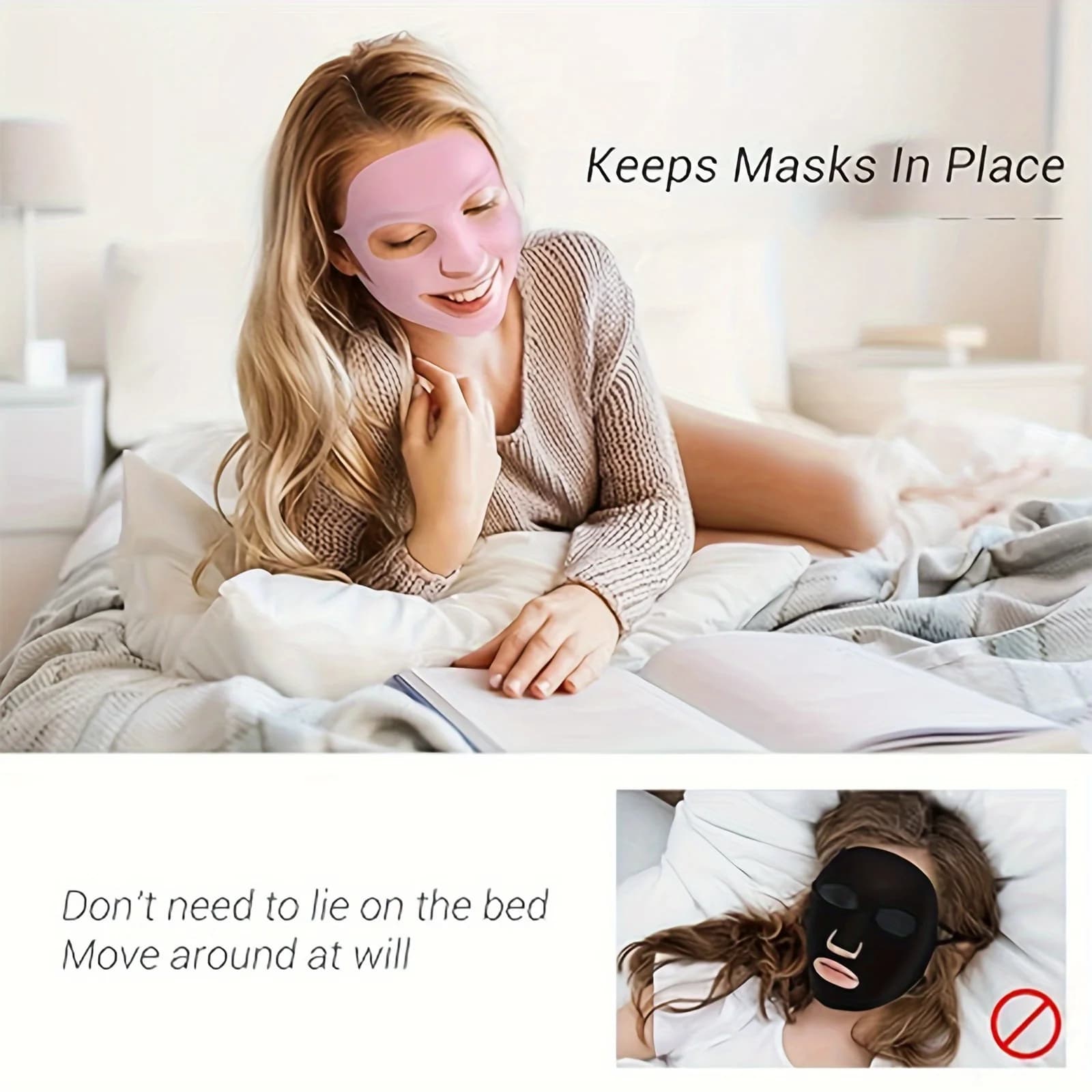 3D reusable silicone facial mask — image 5