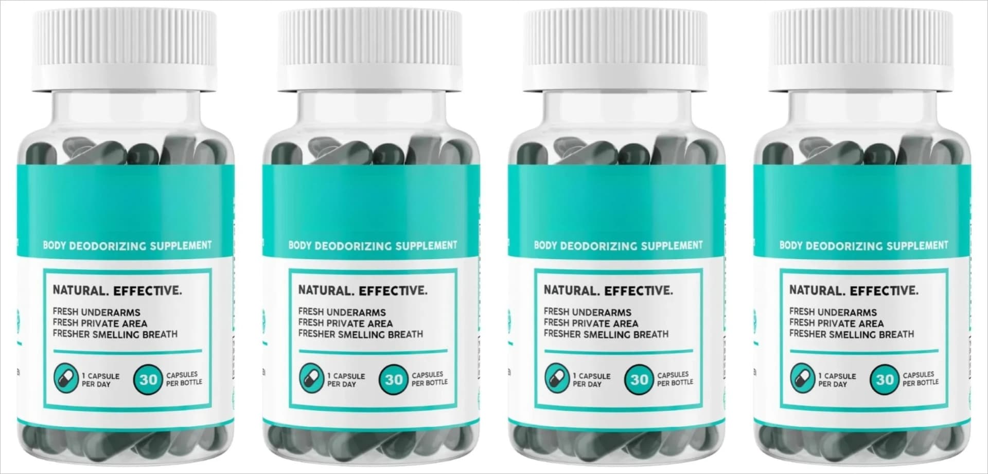 bottle of internal deodorant supplement — image 7