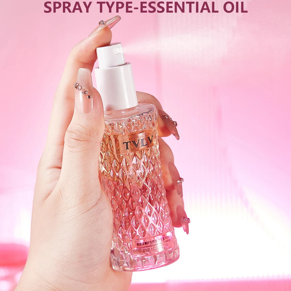 hair repair perfume bottle with essential oil — image 4