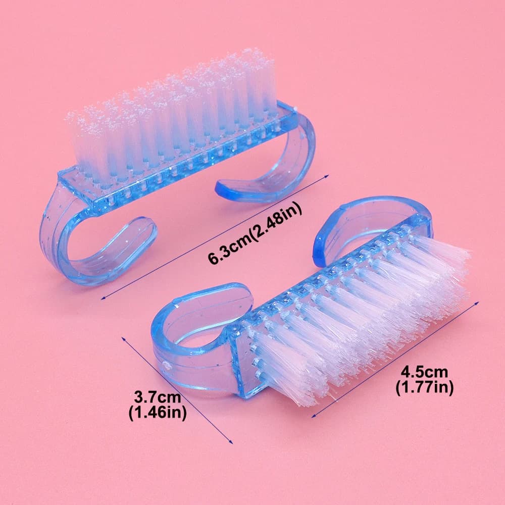 set of acrylic nail art brushes in four colors — image 4