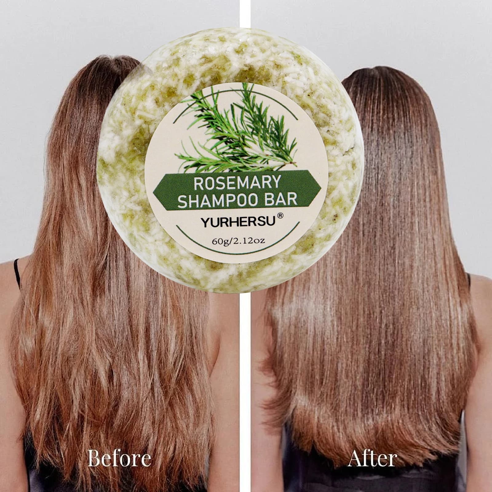 Rosemary shampoo bar soap — image 1