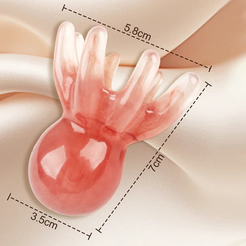 octopus-shaped resin gua sha tool — image 5