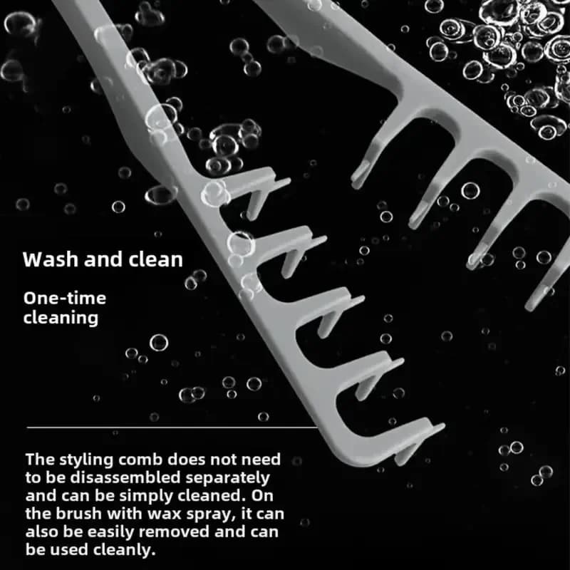 wide-tooth volumizing hair styling comb — image 3