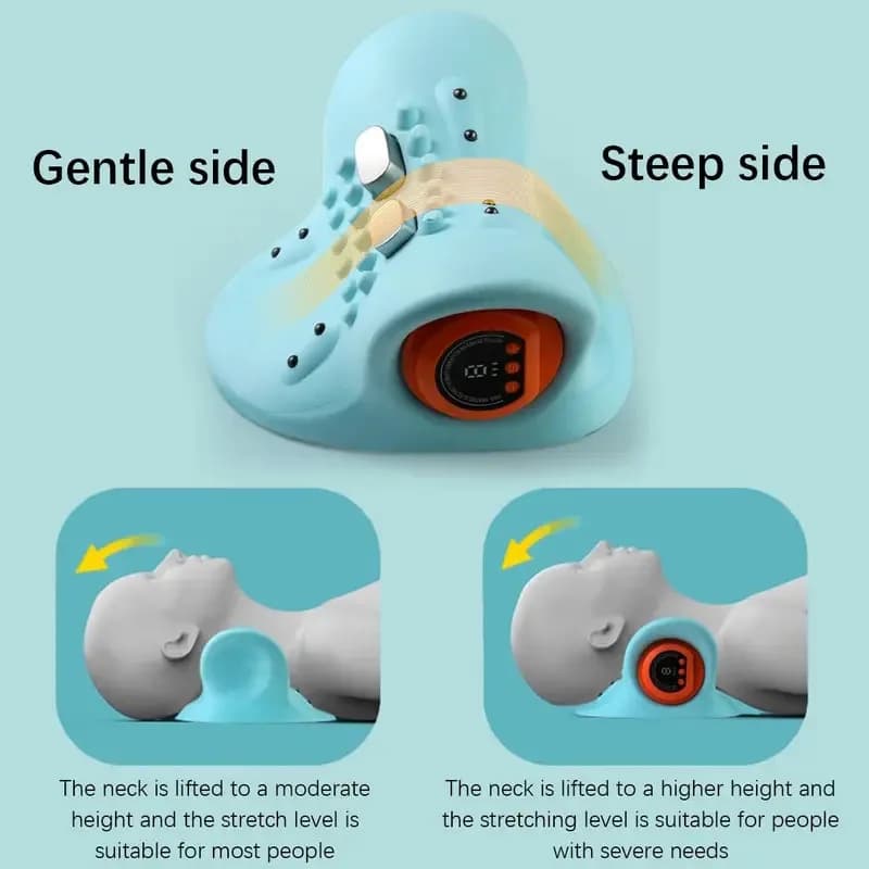 electric finger pressure neck massager device — image 4