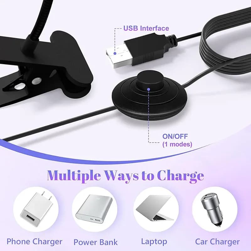 UV LED nail dryer with adjustable head and foot pedal — image 2