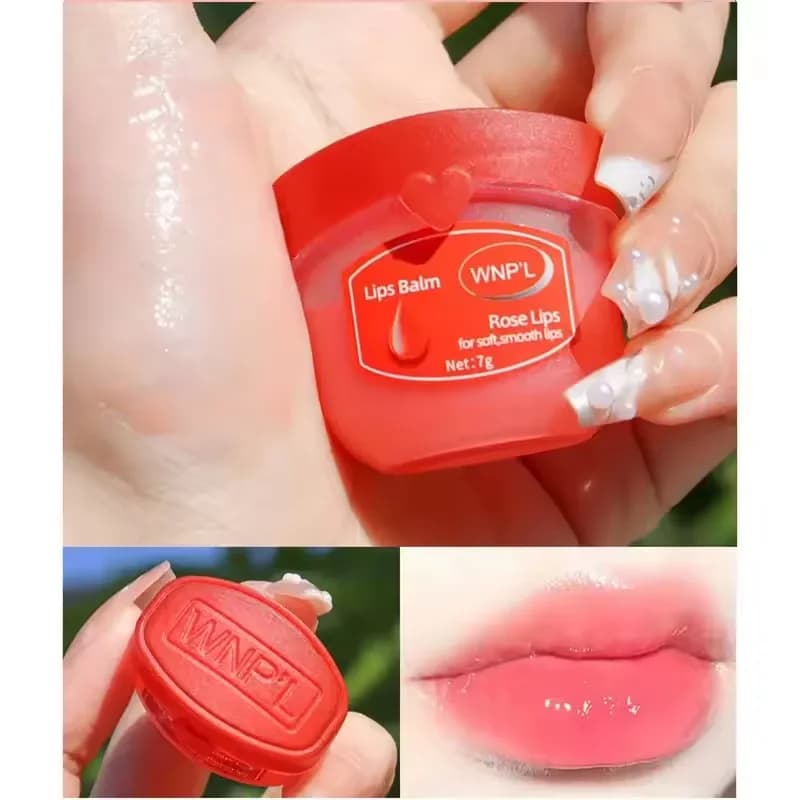 Fruit-flavored lip balm tubes in a set — image 5