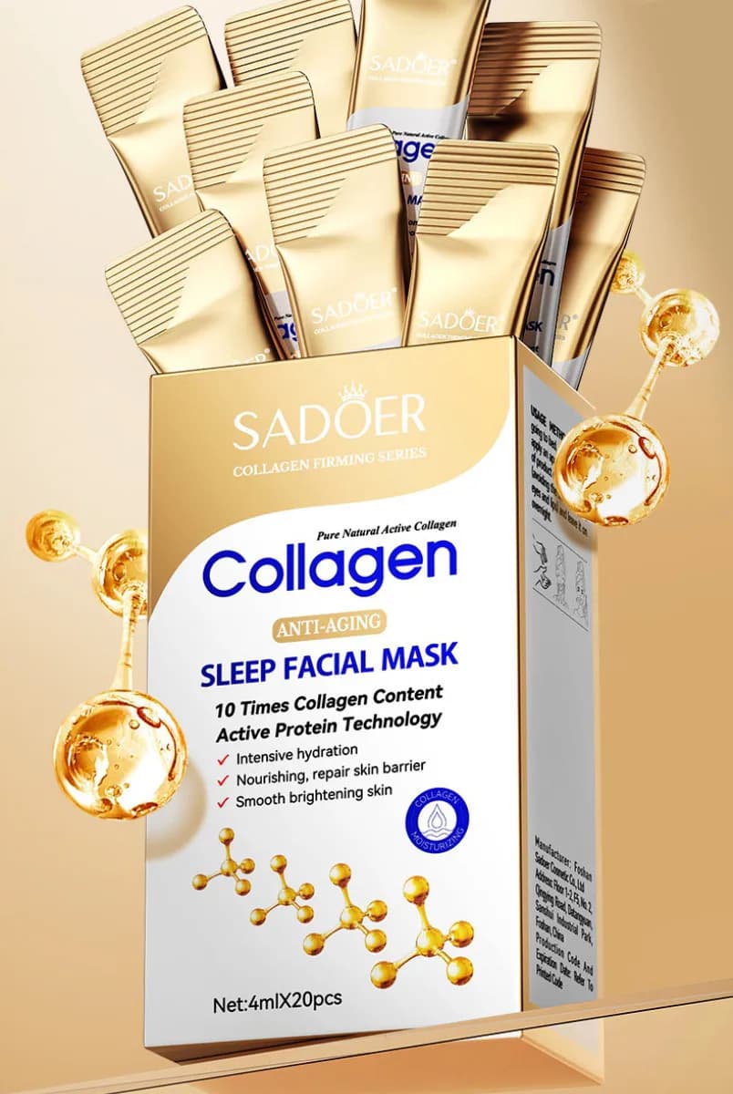 SADOER collagen sleeping facial mask sheet — image 7