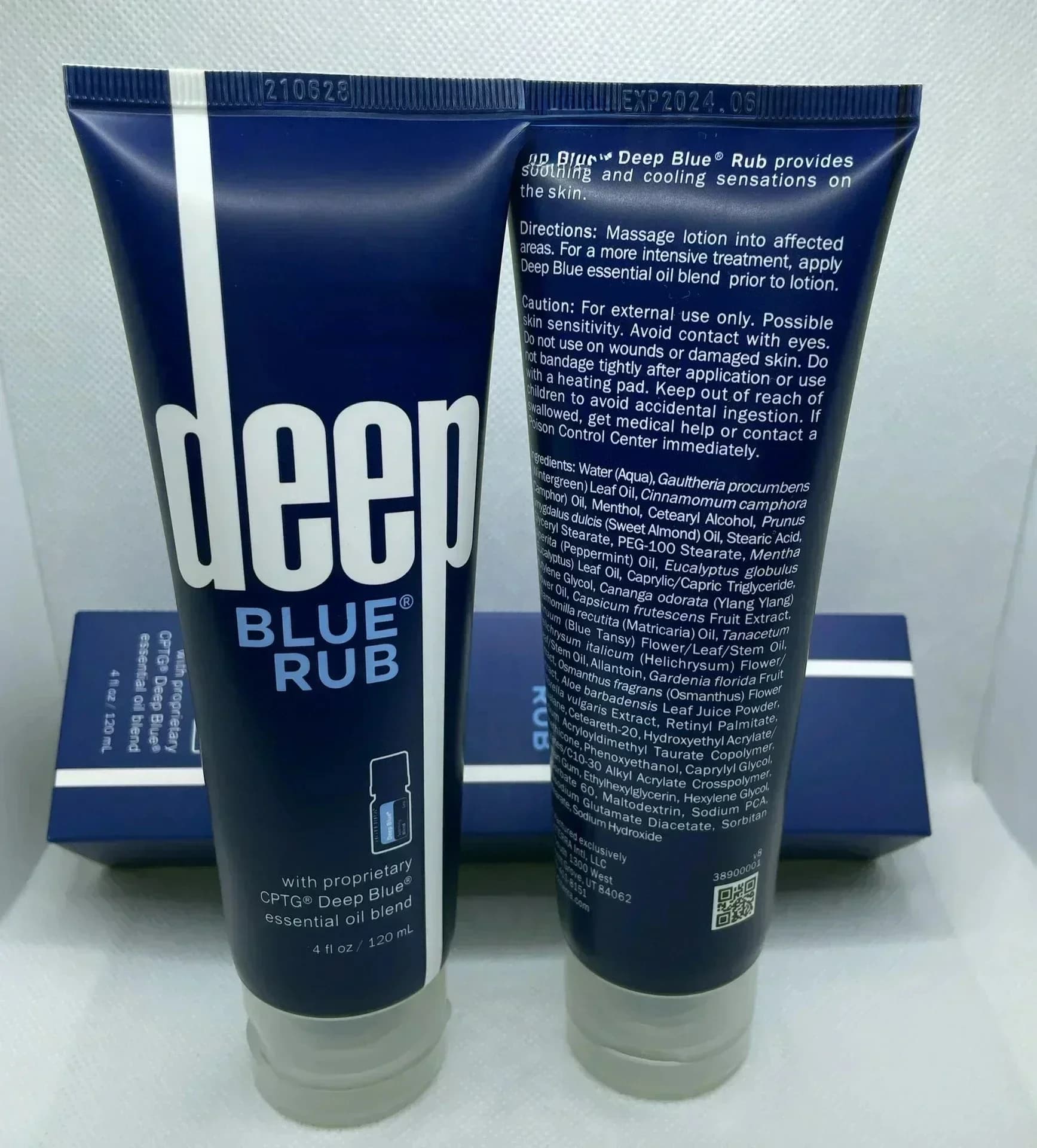 soothing skin care balm tube — image 8
