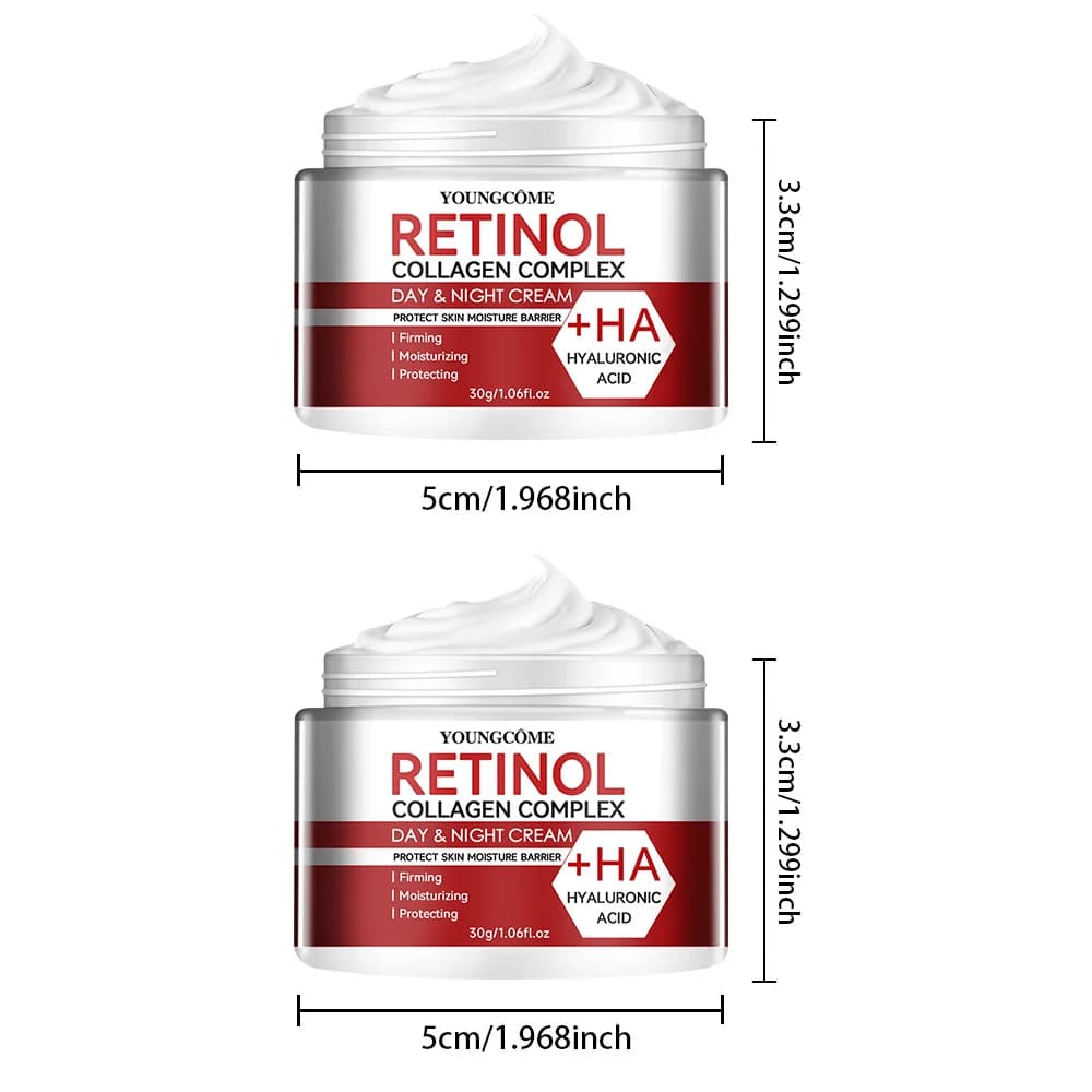 Jar of retinol collagen facial moisturizing cream — image 8