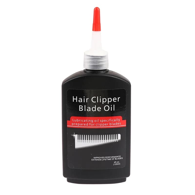 bottle of hair trimmer lubricant oil — image 5