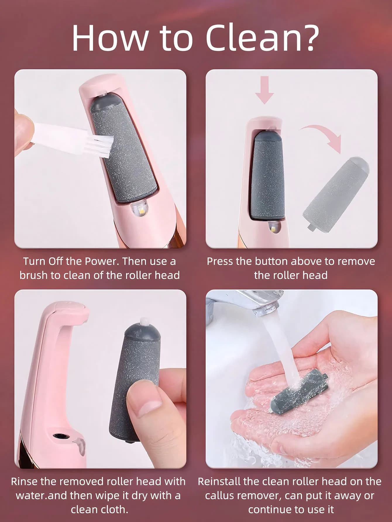 electric foot file device — image 6