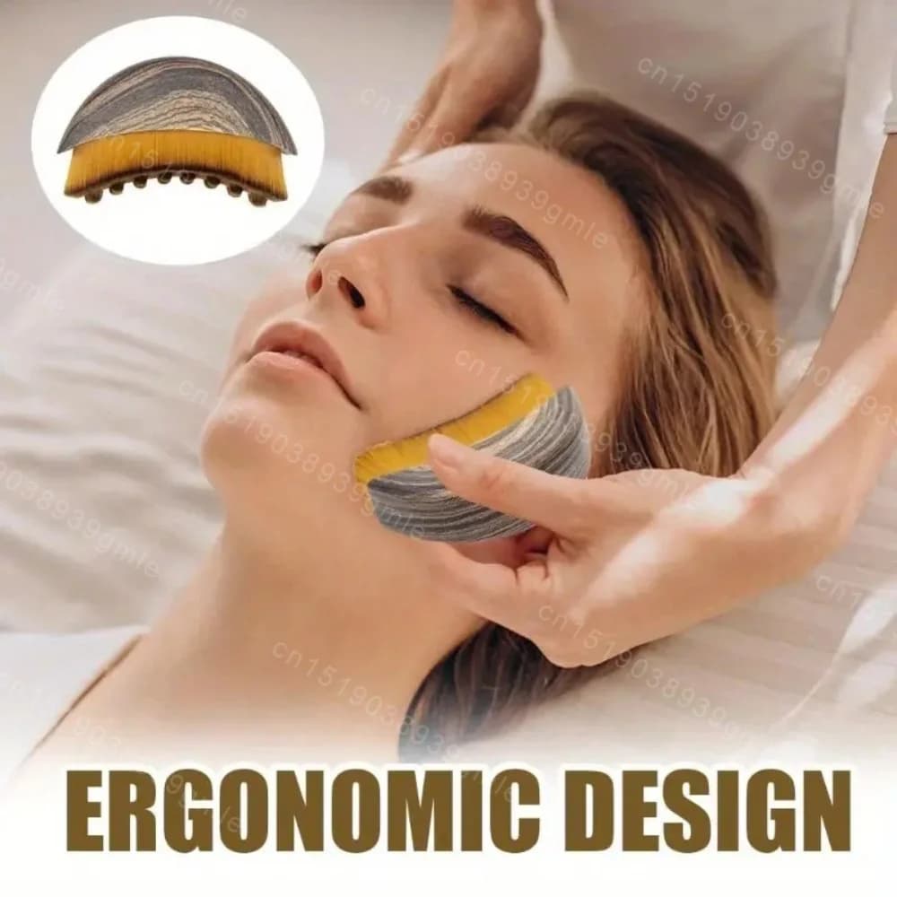 dry brushing spa brush for body and face — image 4